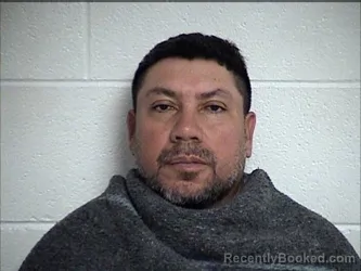 Mugshot of ALFREDO BUSTAMANTE-PINEDA booked in Chase County, Kansas on March 27, 2026