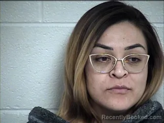 Mugshot of MARIA GUADALUPE PEREZ-AGUILAR booked in Chase County, Kansas on March 28, 2026