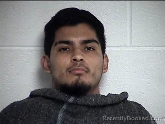 Mugshot of JUAN DANIEL MANZANO-JIMENEZ booked in Chase County, Kansas on March 28, 2026