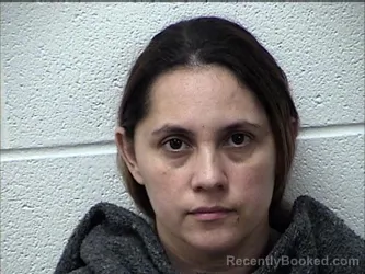 Mugshot of GRESI LUATANY CASTELLANOS booked in Chase County, Kansas on March 28, 2026