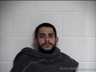 Mugshot of OMAR ALEJANDRO FIGUEROA MAGANA booked in Chase County, Kansas on March 28, 2026