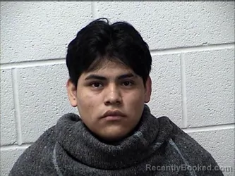 Mugshot of ALEX MISAEL ITZEP LOPEZ booked in Chase County, Kansas on March 29, 2026