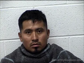 Mugshot of RONALD XAN SAQUIC booked in Chase County, Kansas on April 1, 2026