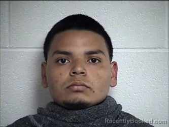 Mugshot of CRISTIAN ERENILSON LEMUS LOPEZ booked in Chase County, Kansas on April 1, 2026