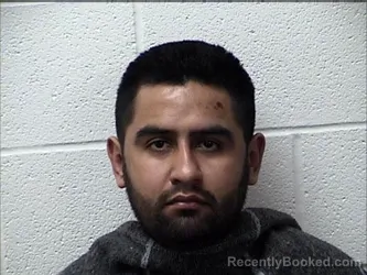 Mugshot of MATEO ARAUJO QUITIAN booked in Chase County, Kansas on April 20, 2026