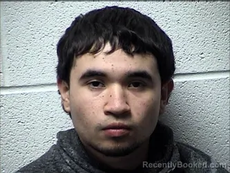 Mugshot of RONAL JOEL OCHOA-MEJIA booked in Chase County, Kansas on April 22, 2026