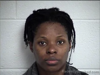 Mugshot of CRYSTAL CHIDINMA NGELALE booked in Chase County, Kansas on April 22, 2026