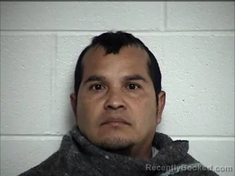 Mugshot of FRANKLIN VLADIMIR SALGUERO RAMIREZ booked in Chase County, Kansas on April 30, 2026