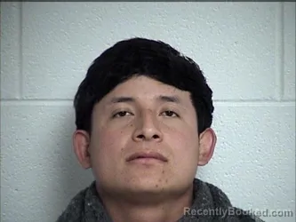Mugshot of ANDRES MANUEL MONROY-MIRANDA booked in Chase County, Kansas on May 6, 2026