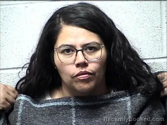 Mugshot of JESSECA MARGARITA GRANADOS DIAZ booked in Chase County, Kansas on May 6, 2026