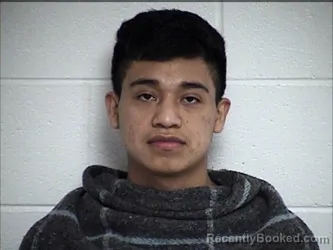 Mugshot of SANDLER OSWALDO ARRIOLA-AGUILAR booked in Chase County, Kansas on May 7, 2026