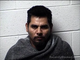 Mugshot of JOSUE ENRIQUE SAGASTUME-LEVA booked in Chase County, Kansas on May 7, 2026