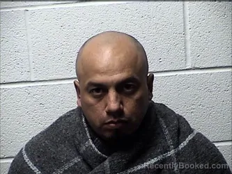 Mugshot of JULIO CESAR RAMIREZ booked in Chase County, Kansas on May 7, 2026