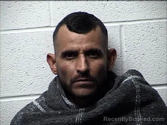 Mugshot of JOSE REYES CARRERA booked in Chase County, Kansas on May 8, 2026
