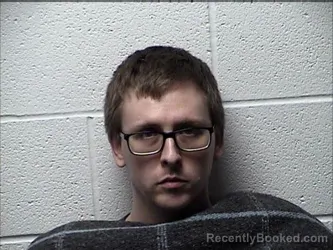 Mugshot of ANDREW MICHAEL BOUCHARD booked in Chase County, Kansas on May 8, 2026