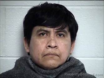 Mugshot of RUDY ALBERTO ALVARADO SACAYON booked in Chase County, Kansas on May 9, 2026