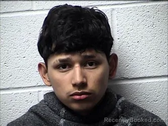 Mugshot of CARLOS NAHUN ARMIJO-ROMERO booked in Chase County, Kansas on May 9, 2026