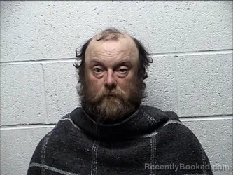 Mugshot of BRENT EUGENE RAUH booked in Chase County, Kansas on May 10, 2026