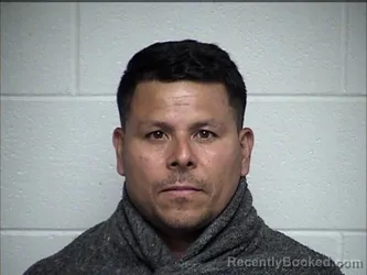 Mugshot of MISRAEL REYES CANAS booked in Chase County, Kansas on May 13, 2026