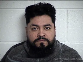 Mugshot of DIEGO GALAVIZ LOPEZ booked in Chase County, Kansas on May 15, 2026