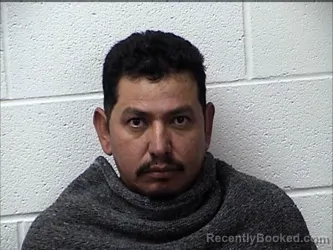 Mugshot of VICTOR ROJAS HERNANDEZ booked in Chase County, Kansas on May 15, 2026