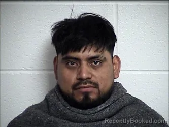 Mugshot of EMMANUEL SANTOS MARCELO booked in Chase County, Kansas on May 16, 2026