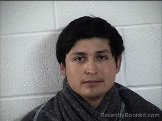 Mugshot of JUAN DIEGO ROJAS-PINA booked in Chase County, Kansas on May 16, 2026