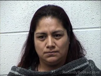 Mugshot of MARIA DE JESUS SAMORANO-CALSADA booked in Chase County, Kansas on May 19, 2026