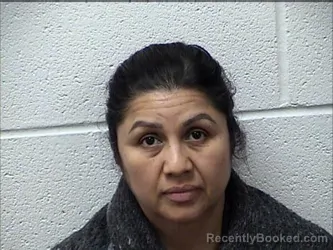 Mugshot of ERICKA SONIA AMPARAN CUETO booked in Chase County, Kansas on May 19, 2026