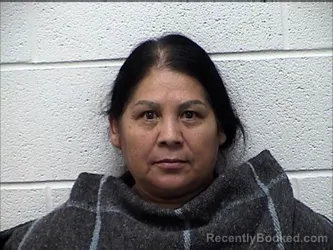 Mugshot of MARIA JIMENEZ GARCIA booked in Chase County, Kansas on May 19, 2026