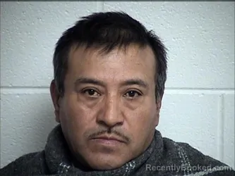 Mugshot of MIGUEL JIMINEZ RODRIGUEZ booked in Chase County, Kansas on May 20, 2026