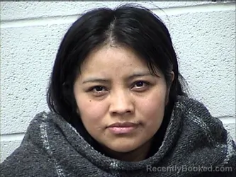 Mugshot of LESBIA PEREZ-LARIOS booked in Chase County, Kansas on May 29, 2026