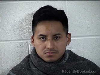 Mugshot of MARLON CHAMBA-GALLEGOS booked in Chase County, Kansas on June 3, 2026