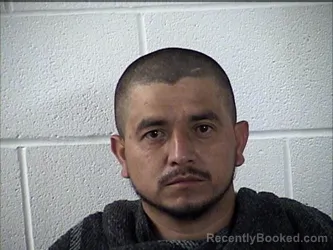 Mugshot of YONI LARIOS GARCIA booked in Chase County, Kansas on June 3, 2026