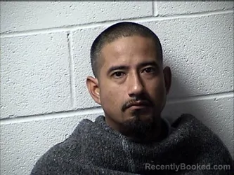 Mugshot of VICTOR ALFONSO ZARATE DANIEL booked in Chase County, Kansas on June 12, 2026