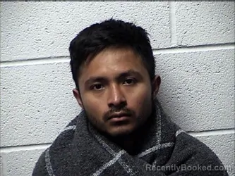 Mugshot of BRANDON ERICKSSON CONSTANZA ZARAT booked in Chase County, Kansas on June 13, 2026