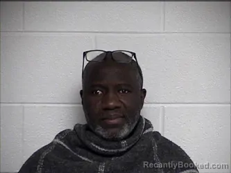Mugshot of ADAMA DIOUF booked in Chase County, Kansas on June 13, 2026