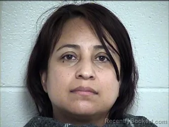 Mugshot of DORYS DOMINGUEZ-CRUZ booked in Chase County, Kansas on June 21, 2026