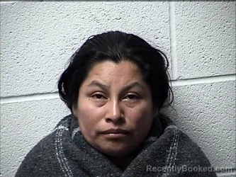 Mugshot of JUANA RAMOS ORTIZ booked in Chase County, Kansas on June 22, 2026