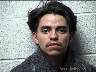 Mugshot of LUIS ABRAHAM GARCIA ORNELAS booked in Chase County, Kansas on June 26, 2026