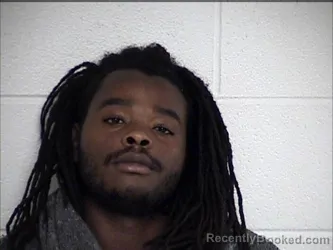 Mugshot of LE'BRIAN NAKALEON JONES booked in Chase County, Kansas on July 6, 2026