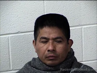 Mugshot of WILMER GALINDO-GOMEZ booked in Chase County, Kansas on July 7, 2026