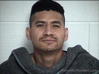 Mugshot of HUGO RIVERA-PICASSO booked in Chase County, Kansas on July 8, 2026