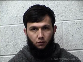 Mugshot of NEMAT KHIKMATOV booked in Chase County, Kansas on July 8, 2026