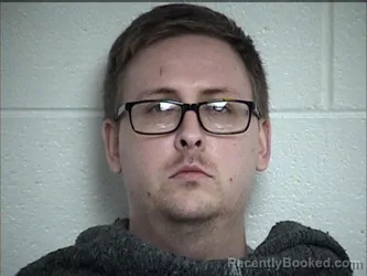 Mugshot of ANDREW MICHAEL BOUCHARD booked in Chase County, Kansas on July 8, 2026