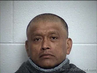 Mugshot of OCTAVIANO VARGAS CARBAJAL booked in Chase County, Kansas on July 10, 2026