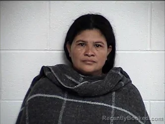 Mugshot of YENY GRICELDA VARGAS-TORRES booked in Chase County, Kansas on July 11, 2026