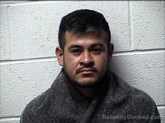 Mugshot of RIZIERI JHAIR  DORANTES-IBARRA booked in Chase County, Kansas on July 15, 2026