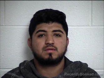 Mugshot of JOSE ANGEL ALFARO PEREZ booked in Chase County, Kansas on July 18, 2026