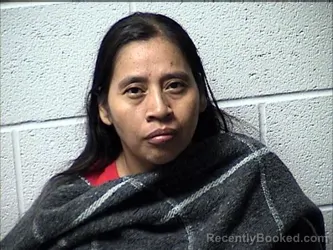 Mugshot of ROSA MEJIA-LOPEZ booked in Chase County, Kansas on July 29, 2026